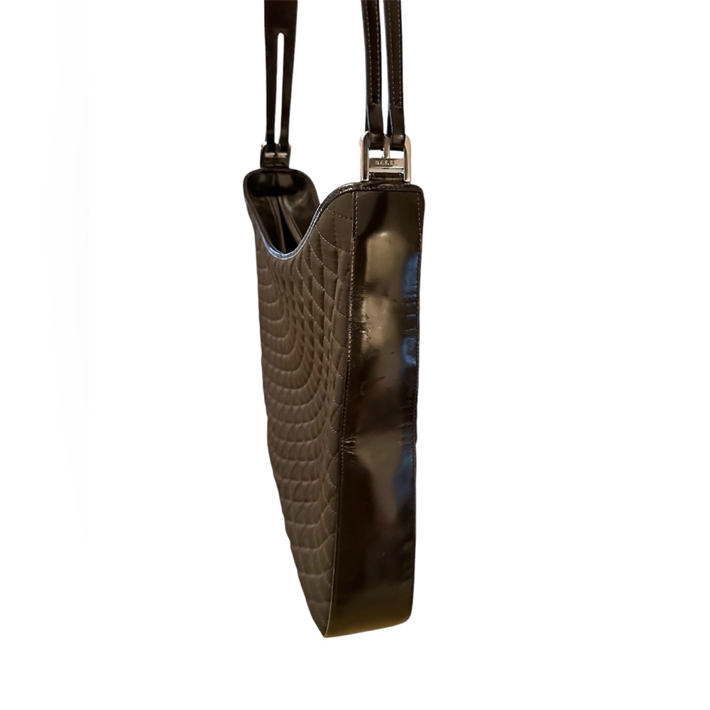 Bally Brown Quilted Shoulder Bag - Picture 3 of 12